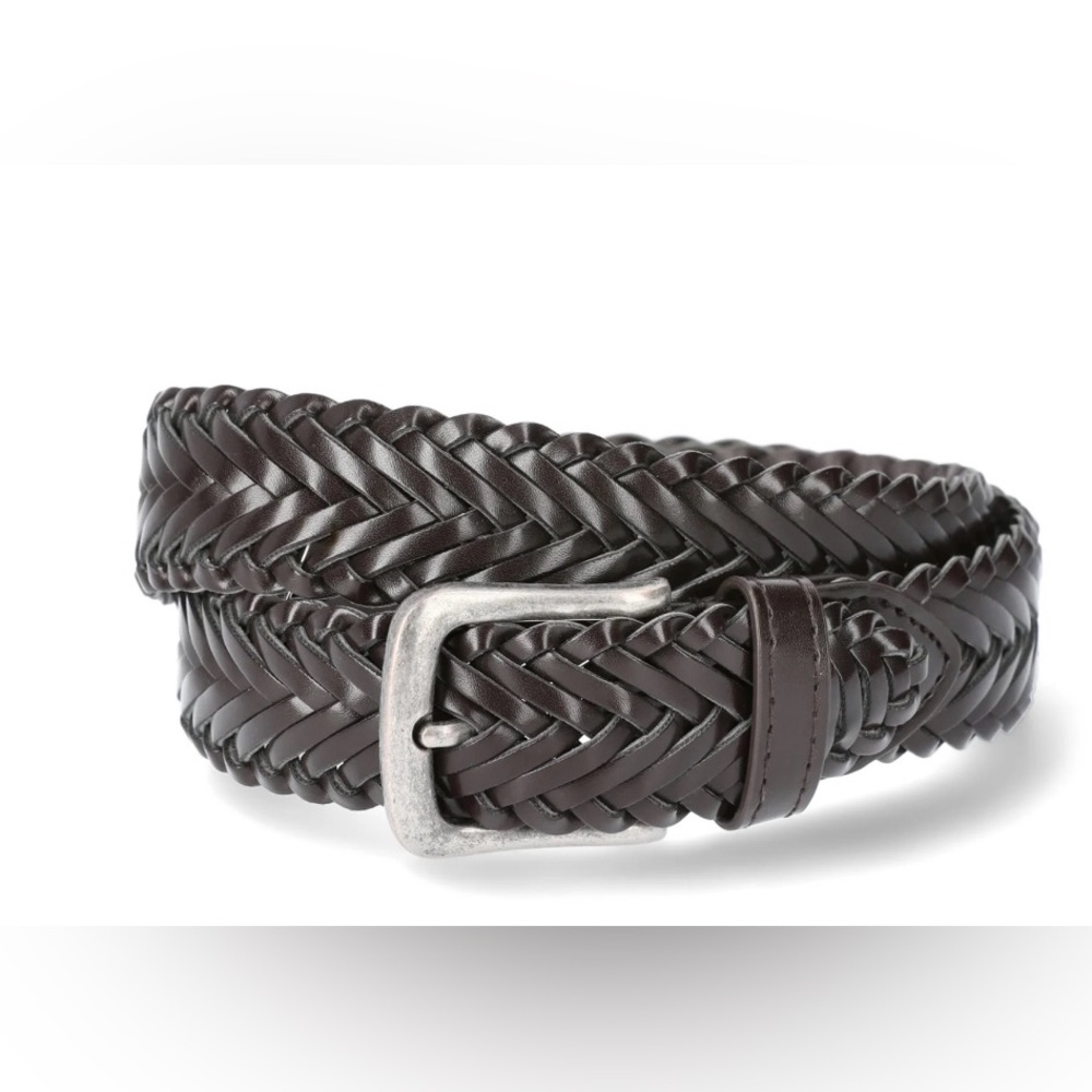🔴 Wonder Nation Boy’s‎ Brown Braided Belt! NWT! Size Small. - Picture 1 of 7